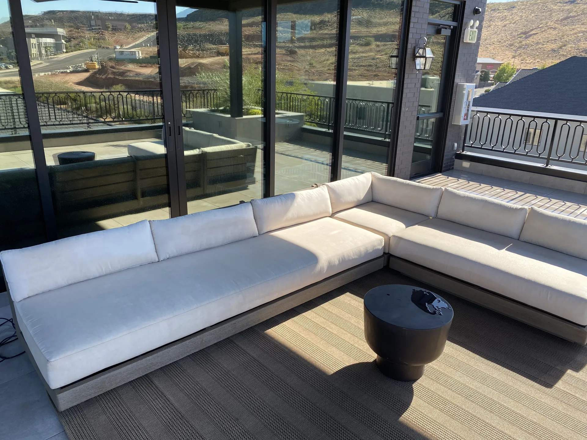 Viking Solutions project: Pressure Washing — Rooftop Terrace, St. George