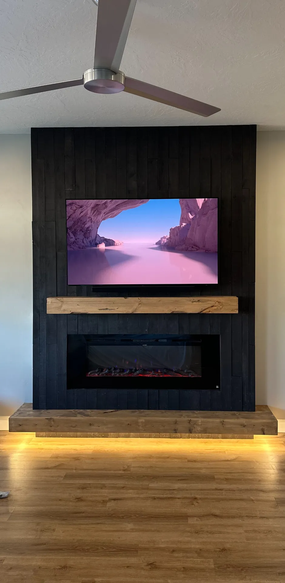 Fireplace Wall Builds — Washington County — Viking Solutions project