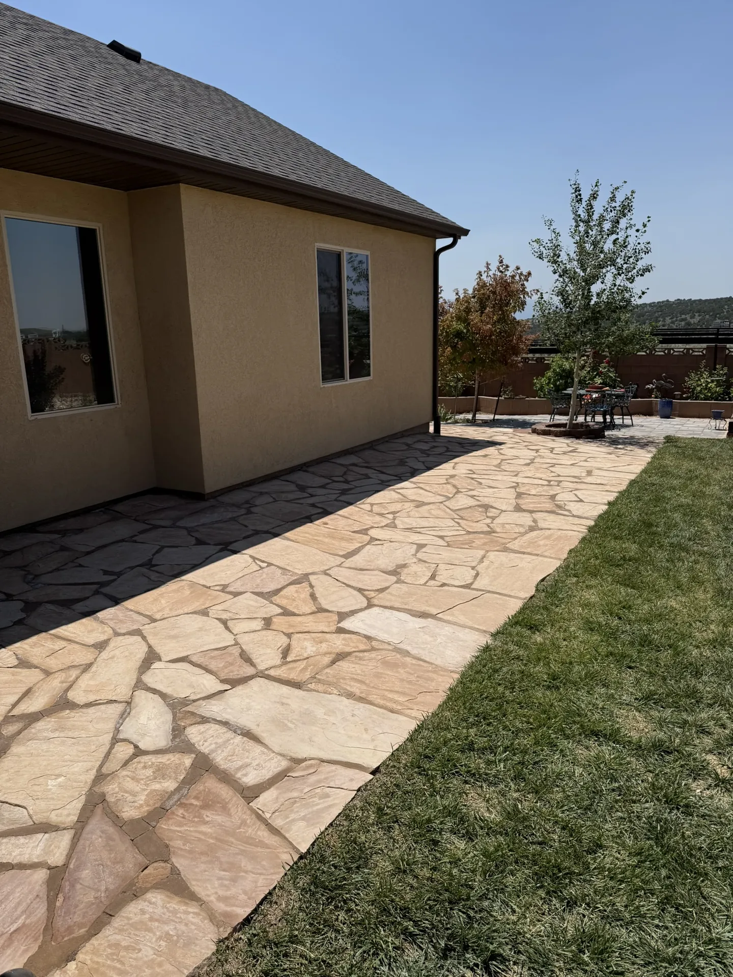 Viking Solutions project: Hardscapes & Flagstone Patio