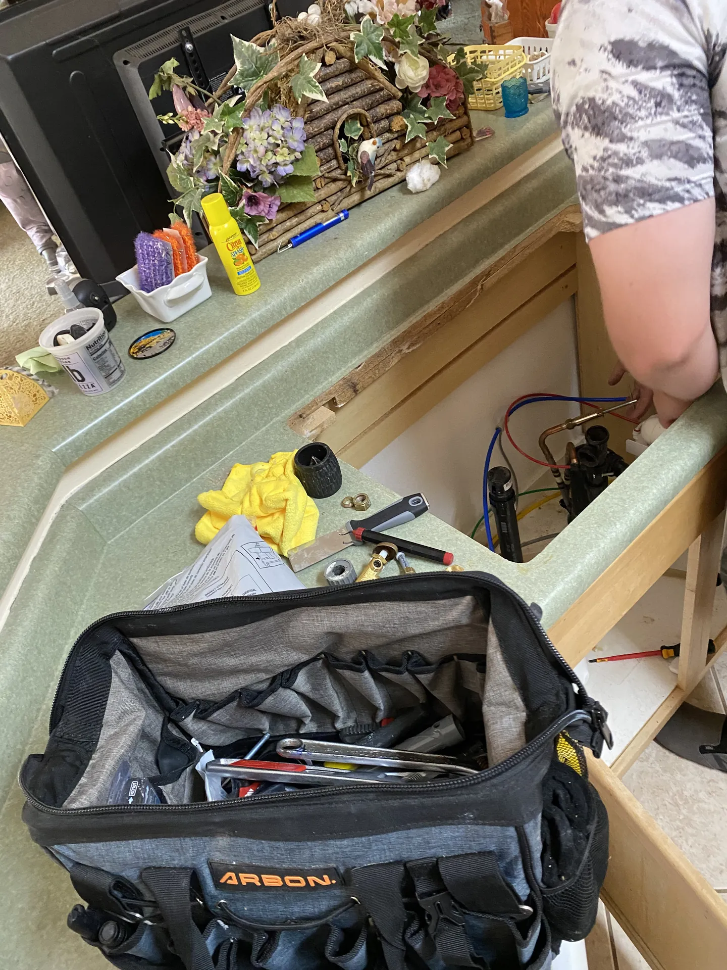 New Sink & Garbage Disposal Install, photo 2